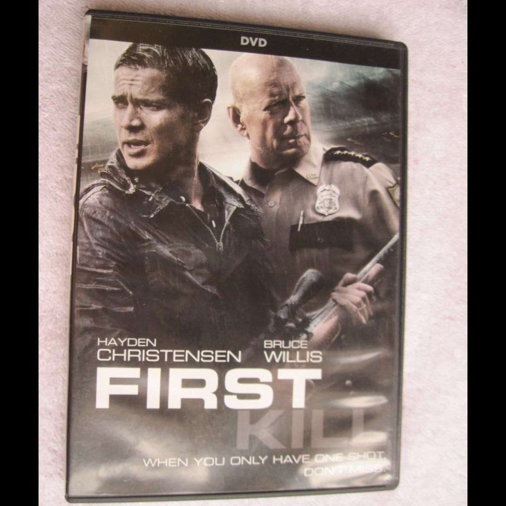 First Kill Bruce Willis Hayden Christensen 2017 Robbery DVD Movie Bundle for $3